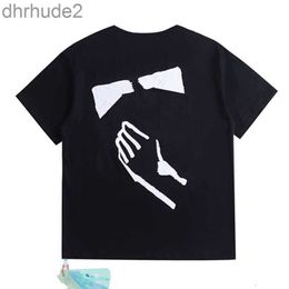 Brand Luxury Mens t Shirt Designers T-shirts Men Women Tops Tees T-shirt Summer Classic Tshirts Back Paint Arrows Short Sleeve Tshirt M8rn NJQ9