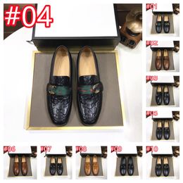 40model primavera/verão camurça de luxo masculino sapatos de couro de couro 2023 outono novo designer britânico de tendências madeiradas madeiras sociais grandes tamanhos 38-46