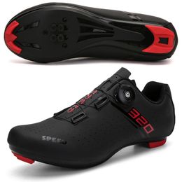 Cycling Shoes Men's Road Biking Shoes Professional Athletic Bicycle Shoes Self-Locking Road Riding Shoes Swivel Buckles Sneakers 231229