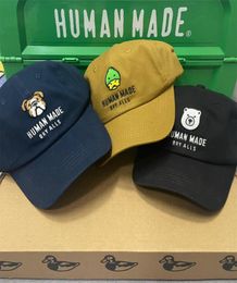 Human Made 21AW 6 Panel Twill Cap Trucker Baseball Caps For Men Women Summer Beach Sun Hats Snapback Dad Hat Hip Hop Visor Adjusta4722198