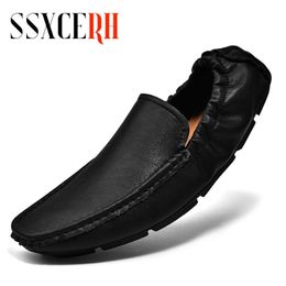 Luxury Quality Genuine Leather 3848 Mens Driving Loafers Casual Moccasins Man Designer Formal Dress Boat Business Wedding Shoes 240102