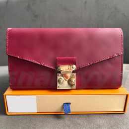 Womens Mens Luxury Genuine Leather long classic purses Designer high quality Key wallets passport Holders card wallet key pouch lady Purse wristlets