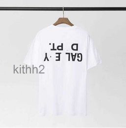 Designer Tshirt Galleries Tee Dept Mens Summer Round Neck t Shirt Cotton Letter Printing Holiday Casual Couples Same Clothing Sanskrit Designers Pullov X 74GY