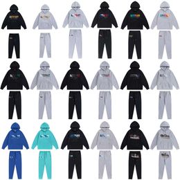 New Men s Tracksuits Clothing Tracksuit Set Trap Star Shooter Sportswear Hoodie Trousers Piece Suit Fashion Hip Hop Streetwear Brand cheap loe