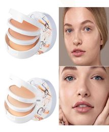 Natural Full Coverage Primer 3 Layers Loose Face Powder Long Lasting Waterproof Face Foundation Makeup Cosmetics Make up3953101
