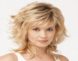 2020 Amazon Selling Popular European and American Wig Fashion Oblique Bangs Short Curly Hair Wig1832244