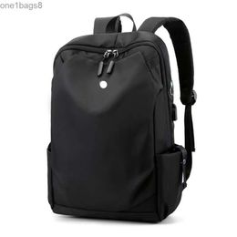 Evening Bags Backpack LL Backpack Yoga Bags Backpacks Laptop travel Outdoor Waterproof Sports Bags Teenager School Black Grey