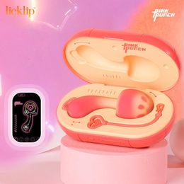 LICKLIP Mushroom Sunset Vibrator Love Egg APP Remote Control Wearable Vibrators For Women Gspot Clitoris Gift Sex Toy 240102