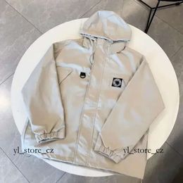 Designer Stones Island Giacca Capispalla Distintivi Camicia con cerniera Cp Comapny Giacca stile allentato Primavera Uomo Top Oxford Portable Stones Island 3337