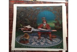 Paintings Michael Cheval imagine Iii Artwork Print On Canvas Modern Wall Painting For Home Dec qylXst packing20102824451