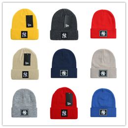 2023 Designer Studios Smile Face Hat Autumn Winter Warm Men Women Skull Knitted Wool Cap Smiling Beanie Tide street hip-hop Hats Fashion s18