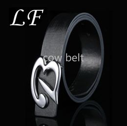 2019 New Quality Luxury Belts Mens Women Cow Leather Belt Brand Designer Belts for Men Belts Sliver Buckle4003263