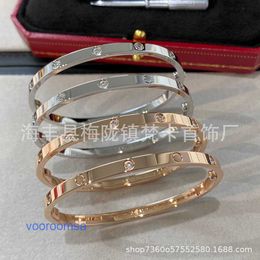 High Quality Car tires's 18k Gold Holiday Gift Bracelet Jewellery Edition Family Colourless Precision Exquisite Engraved Sky Star 18K With Original Box