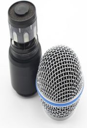 Microphone Grille With Capsule Replacement Ball Head Mesh for SLX PGX Wireless System BETA58 Handheld Transmitter2224207