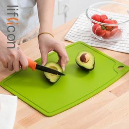 Liflicon Silicone Cutting boards NonSlip Chopping Boards Mats 91"125" Fruit Vegatable Chopping Blocks Kitchen Tools T200111