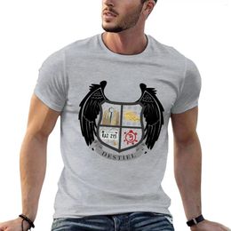 Men's T Shirts Destiel Coat Of Arms T-Shirt For A Boy Korean Fashion T-shirts Man Mens Graphic