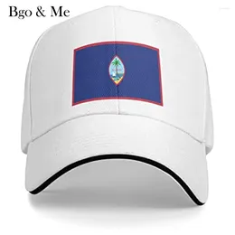 Ball Caps Flag Of Guam Unisex Baseball Cap Fits Men Women Adjustable Dad Hat Sandwich Bill