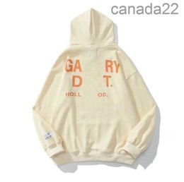 Designer Mens Women Galleryes Dept Hoodies Sweatshirts Galleries Hoodie Depts Gary Painted Graffiti Loose Casual Men Gallery Department Hoody Clothing Y 4O9X