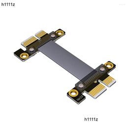 Computer Cables Connectors S H1111Z Pci Express Extension Pci-E 1X To Riser Card Graphics Video Pcie Extender Ribbon Flex Drop Deliver Otzw3