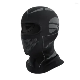 Berets Winter Ski Riding Headgear For Men's Women's Electric Motorcycle Neck Protector Face Warm Protective Mask DTJ48