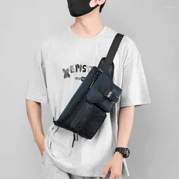 Waist Bags Multifunction Hip Hop Techwear Crossbody Bag Men Women Outdoor Casual Motorcycle Sport Chest Waterproof Fanny Pack