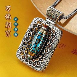 Pendant Necklaces Ten Thousand Buddhas Chaozong Nine Eye Gourmet China-Chic Personality Men's Necklace Women