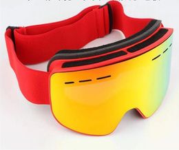 WholeMen Women Ski Goggles top quality Eyewear Double Layers Antifog Big Ski Mask Skiing Glasses Snow Snowboard Goggles3160707