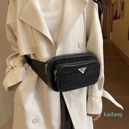 Designer Instagram trendy fashionable diamond inlaid small square for women's camera bag