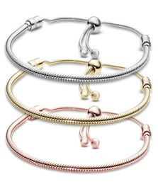 New Popular 925 Sterling Silver Fashion Charm Original Line Bone Bracelet Adjustable Men and Women Basic Bracelet DIY Jewellery Making8916599