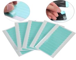 60Tabs PreCut Double Sided Adhesive Super Tape for Skin Weft Hair Extensions5804990