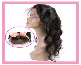 Peruvian Human Hair 360 Lace Frontal Body Wave Closure Part 360 Frontal Nautral Colour 822inch Whole8178721