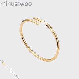 Nail Bracelet Designer Bracelet Jewelry Designer for Women Titanium Steel Bangle Gold-Plated Never Fading Non-AllergicGold Bracelet Store/21621802 UZER