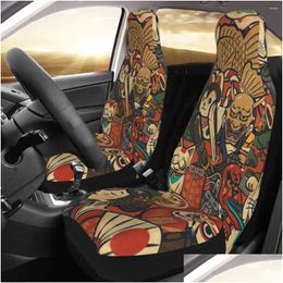 Car Seat Covers Ers Japan Er Custom Printing Front Protector Accessories Cushion Set Drop Delivery Automobiles Motorcycles Interior Ot9Ur