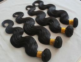 Wefts Factory Discount Price ! Brazilian human Hair extensions Malaysian Peruvian Unprocessed Straight Hair Bundles Dyeable Best Quality