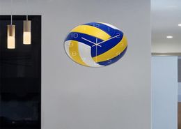 Volleyball Acrylic Silent Wall Clock Bedroom Living Room Birthday Christmas Gifts Present For Kids Decor Clocks6286628