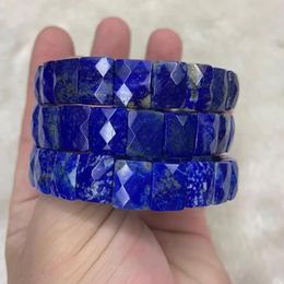 Chokers Natural Lapis Lazuli Stone Bracelet Natural Gem Stone Jewellery Bangle for Woman for Man Wholesale