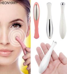 EM002 Electric Eye Massager Mini Eyes Wrinkle Dark Circles Removal Pen Anti Aging Massager Negative Ion Vibration Face Lifting Too3854858