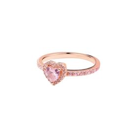 Pandoras Ring Designer Jewellery For Women Original Quality Band Rings Rose Gold Pink Elevated Ring Jewellery Fashion Trend Ring