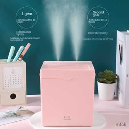 Humidifiers new square capacity USB home simple dual spray humidifier for office creative Silent aroma humidifier
