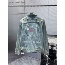 Famous Mens Denim Jacket Men Women Clothes Designer Casual Jean Coats Black Blue Plus Size M-5XL Fashion Slim Bomber Jackets Cowboy Wear 701