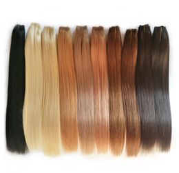 Cuticle Aligned Hair Remy Human Hair Weave Brazilian Straight Hair 1 Bundles High Quality 14quot16quot18quot20quot22quot9736764