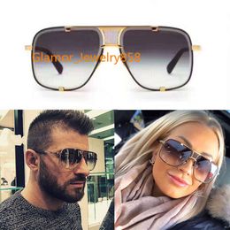 Designer Sunglasses Men Women Dita Mach Five 2087 Metal Frameless One Piece Luxury Brand Sunglasses Top Quality Original BoxLuxury sunglasses