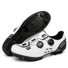 Men Speed Cycling Sneaker Unisex Road Bike Shoes Cleats Non-slip MTB Shoes Racing Outdoor Women Mountain Bicycle Footwear SPD 231229