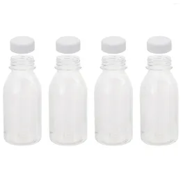 Water Bottles 10 Pcs Milk Juice Bottle Baby Sensory Empty Transparent Plastic Beverage Mini Kettle