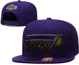 2024 Los Angeles American Basketball Lakers in season Tournament Champions Snapback Hats Teams Luxury Casquette Sports Hat Strapback Snap Back Adjustable Cap a19