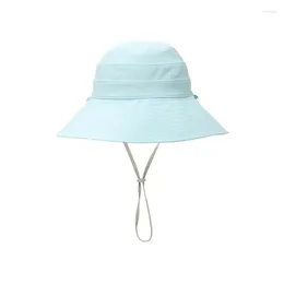 Berets Spot Spring/Summer Product Fisherman Hat Silk Sunscreen Double Sided Sunshade UV Protection Sun Fashion Versatil