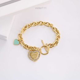 2024Tiffanyism bracelet Luxury Designers Bracelet gold bracelet for women Love Jewellery Stamp engraving letter Bracelet Fashion Elegant Jewellery Gift B T912