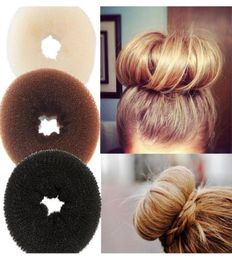 New Big Hair Bun Princess Donuts Meatball Headwear Hair Accessories Headband HairWear Hair styling tool2216094