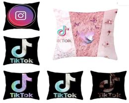 Pillow Cover TikTok Home Decor Pillowcase Square Size 18Inch18Inch Cushion Case Throw Pillow Cover Case12619705