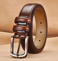 Belts Accessories For Men Gents Leather Belt Trouser Waistband Stylish Casual With Black Grey Dark Brown And Color8032507